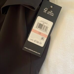 Karl Lagerfeld Black Dress